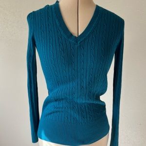 Blue knit Tommy Hilfiger sweater